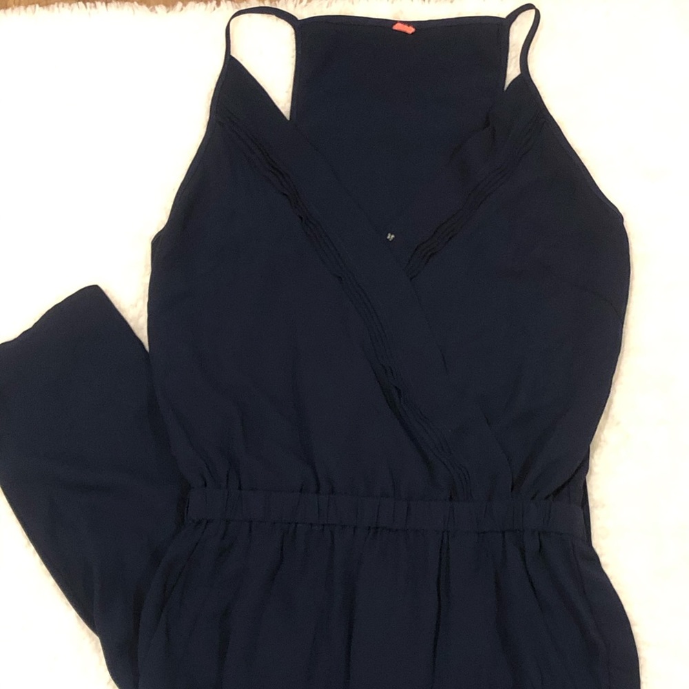 Navy blue jumpsuit